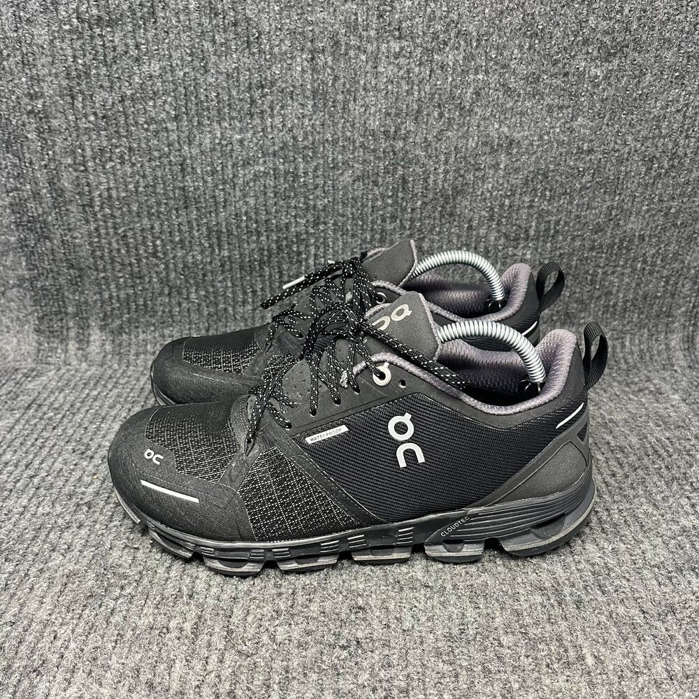 On Cloud Cloudflyer Waterproof Black Athletic Run… - image 3